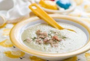 кремовый суп для еды ребенка