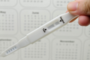 календарь и тест на беременность
